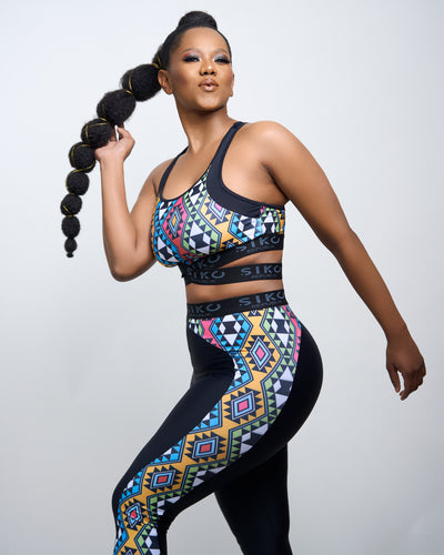 Queen Nandi Side Print Legging
