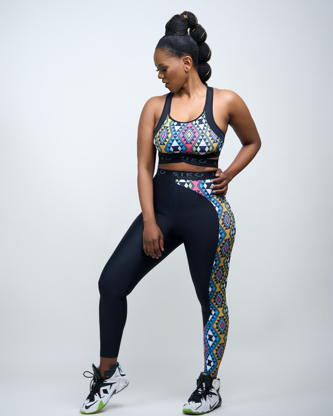 Queen Nandi Side Print Legging