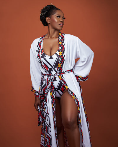 Sinothando Pleated Kimono