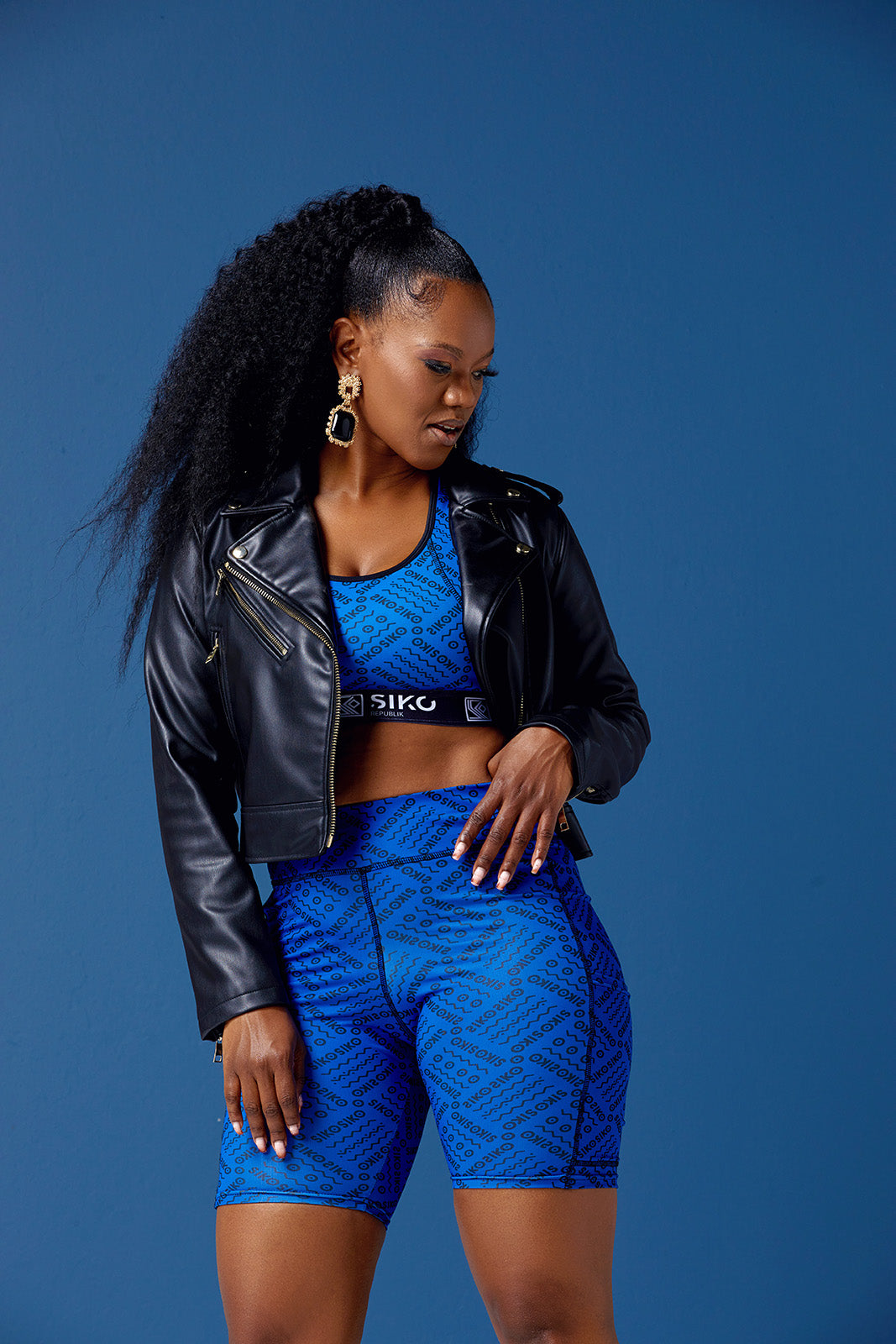 TMLT Royal Blue Short Tight