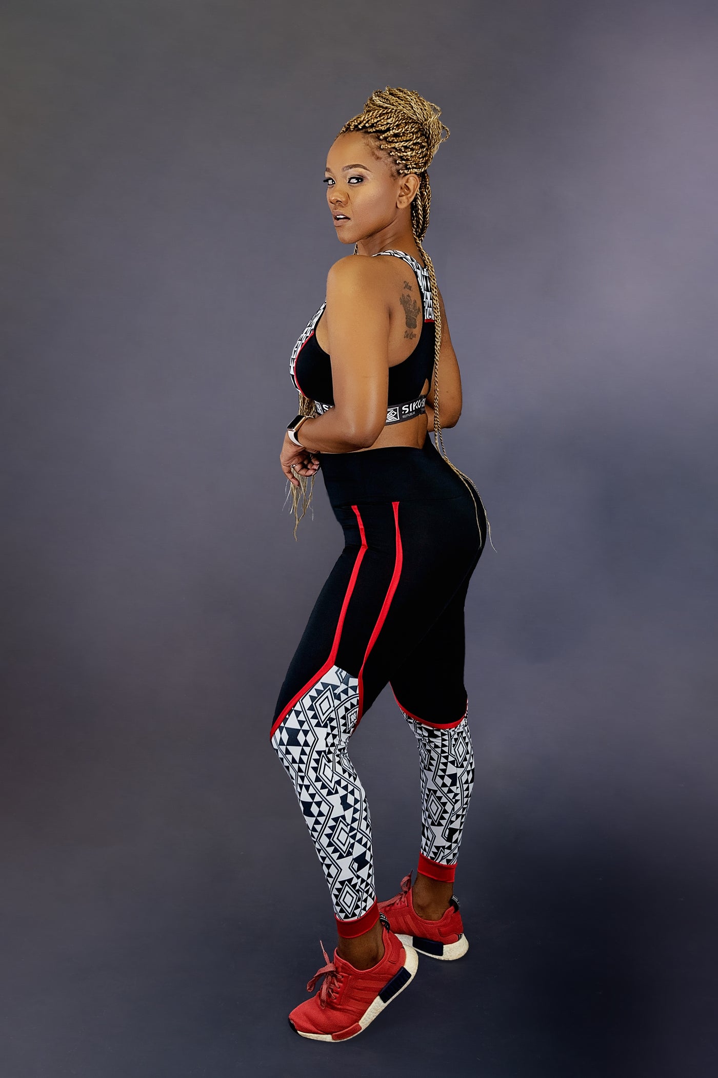 Yandile Bottom Leg Print Legging